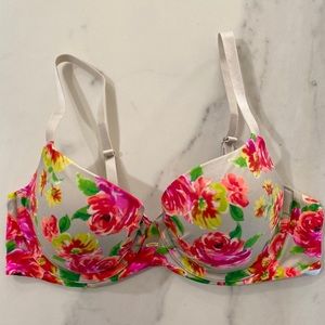 Victoria’s Secret floral Demi bra 34c